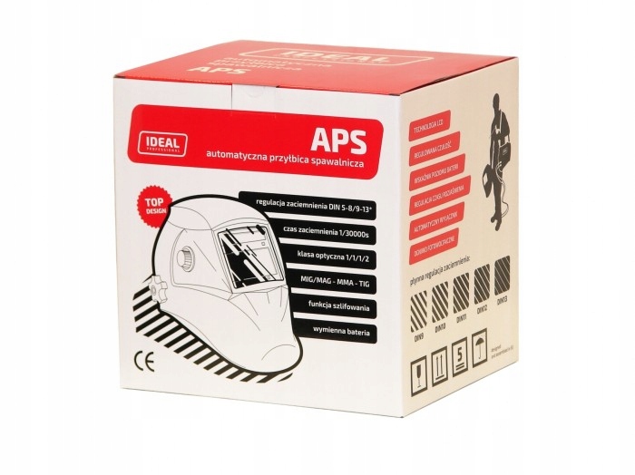 Przyłbica automatyczna APS-510G BLACK True Color