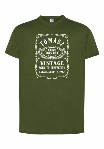 KOSZULKA MĘSKA 30 40 50 60 70 URODZINY PREZENT