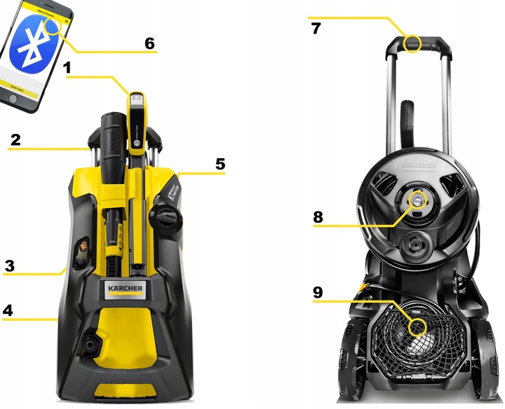MYJKA CIŚNIENIOWA KARCHER K 7 PREMIUM SMART CONTROL FLEX BLACK 1.317-236.0