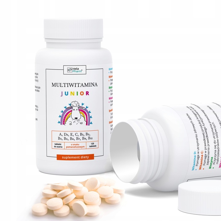 Multiwitamina JUNIOR dla dzieci DO SSANIA 2x120