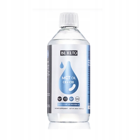 BeKeto Olej MCT C8+C10 (500ml)