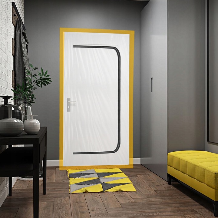 DRZWI REMONTOWE BUDOWLANE MALARSKIE KURTYNA PRZECIWPYŁOWA ZAMEK FOLIA REMON