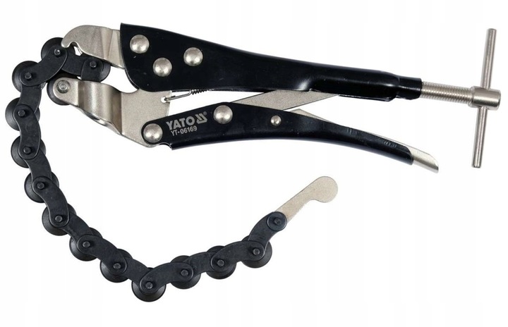 YATO OBCINAK ŁAŃCUCHOWY DO RUR WYDECHOWYCH 18-95MM DO WYDECHU YT-06169