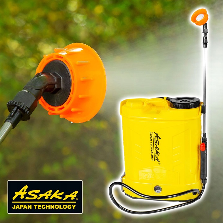 OPRYSKIWACZ AKUMULATOROWY LI-ION plecakowy 12L ciśnieniowy LANCE dysze