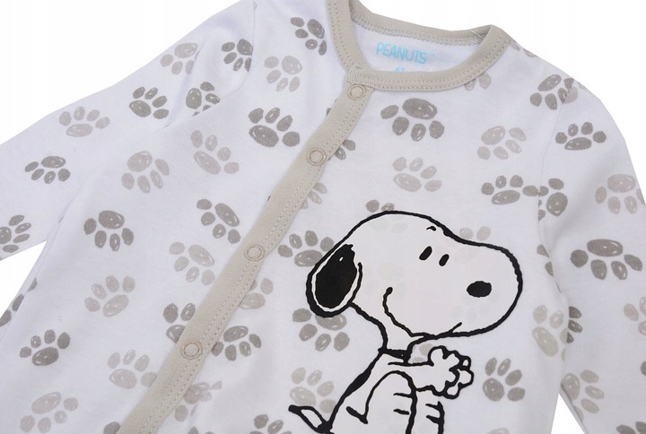 SNOOPY piesek PAJAC kombinezon bawełna 80 R021i