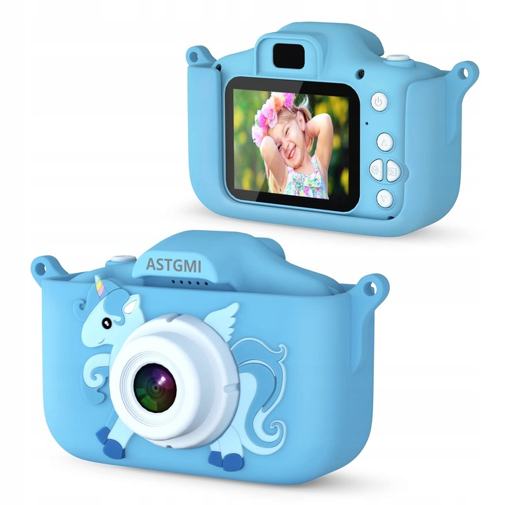 Aparat cyfrowy Astgmi C3b niebieski dla dzieci ((E)