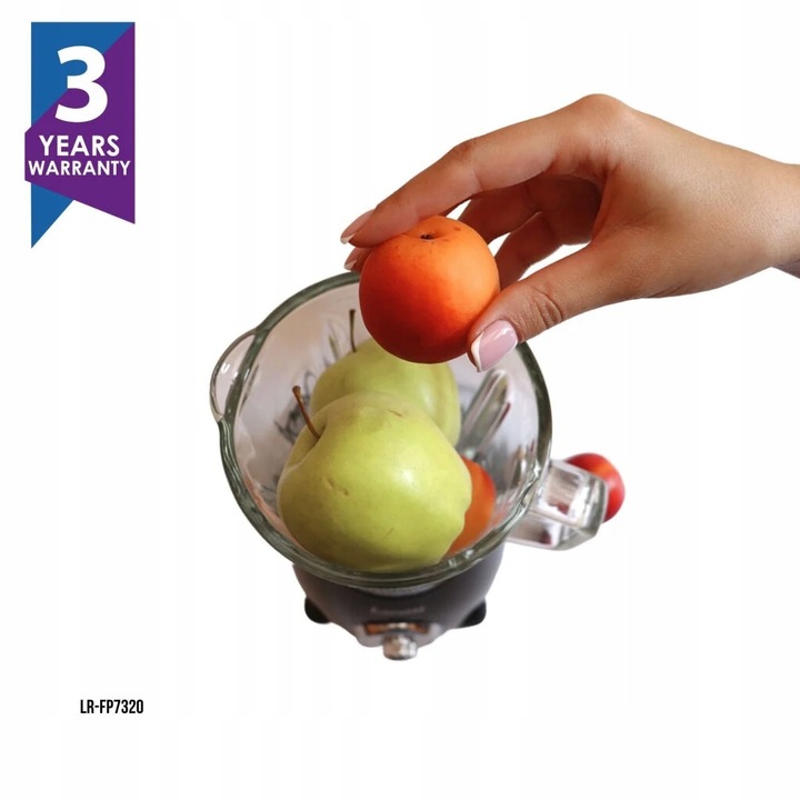 Wydajny blender stacjonarny LARETTI LR-FP7320 (Smeg, Miele, Ravanson)