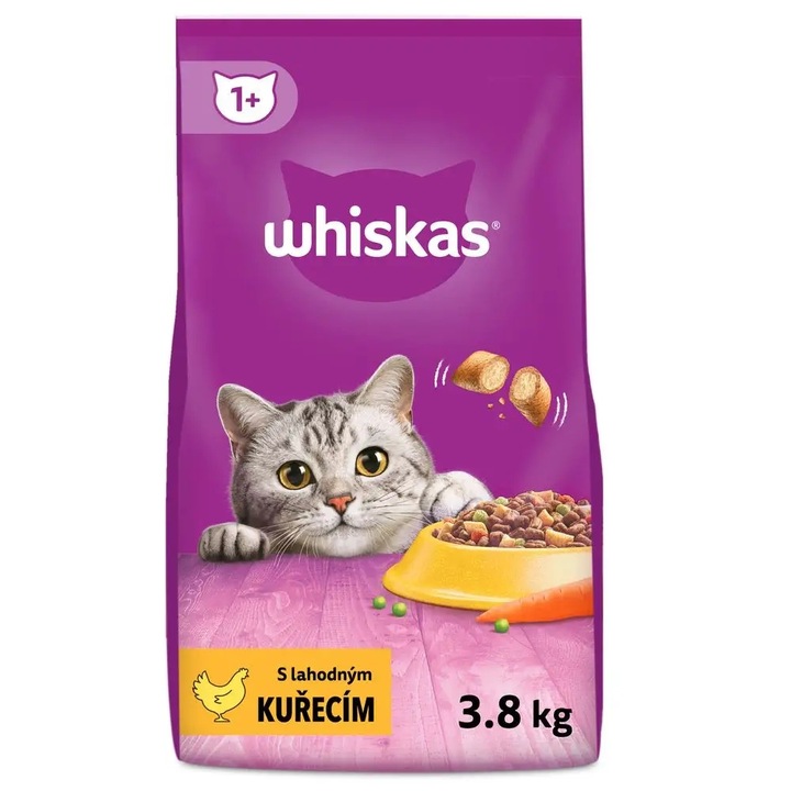 Whiskas Sucha karma dla kota z Kurczakiem 3,8kg