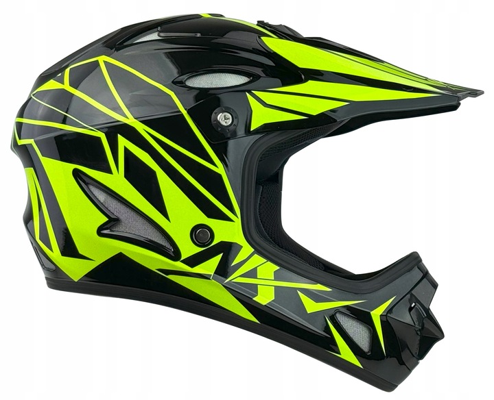 ZESTAW NX KASK + GOGLE DOWNHILL NX EXTREME r.XS |KASK ROWEROWY |900g LEKKI