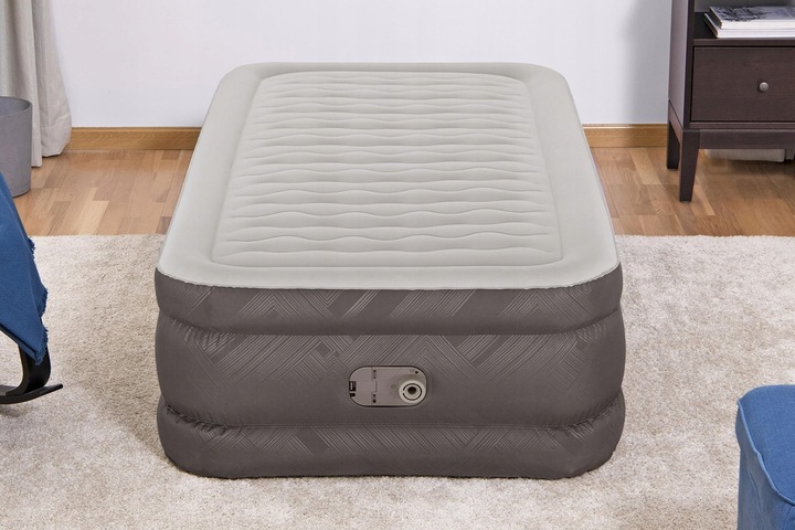 Materac Dmuchany Jednoosobowy Łóżko do Spania z Pompką 230V Bestway 69048