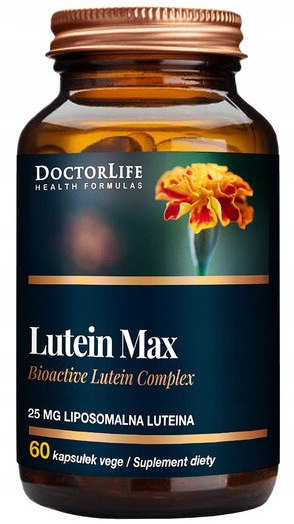 Doctor Life LUTEIN MAX Luteina + ZEAKSANTYNA WZROK