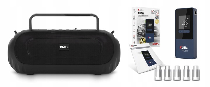Alkomat Xblitz RUSH Alkomat + głośnik przenośny