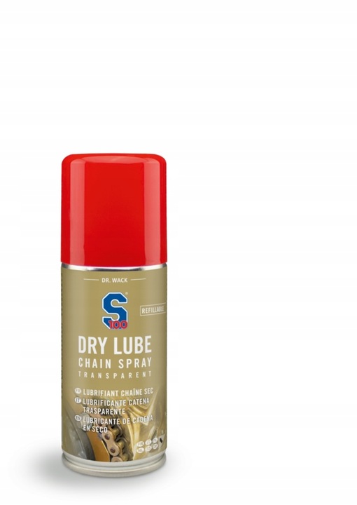Smar do Łańcucha w Sprayu S100 Dry Lube Ketten Spray 100ml