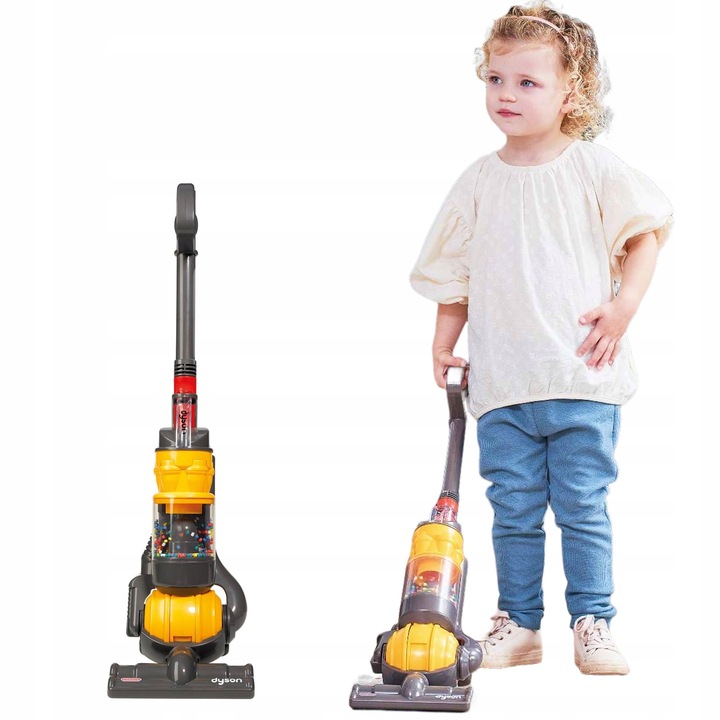 BEZPRZEWODOWY ODKURZACZ DLA DZIECI DYSON BALL DŹWIĘK WCIĄGA CASDON 63 CM