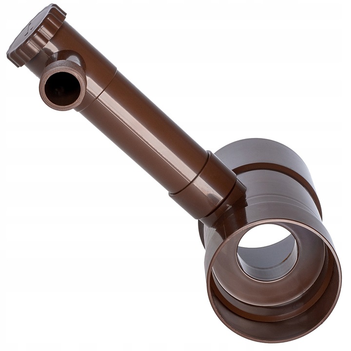 ZBIERACZ ŁAPACZ DESZCZÓWKI WODY DESZCZOWEJ Z RYNNY ZAWOREM CHWYTACZ 100mm