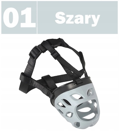 3 KOLORY Gumowy KAGANIEC dla Psa UNIEMOŻLIWIA JEDZENIE ŚMIECI Bezpieczny