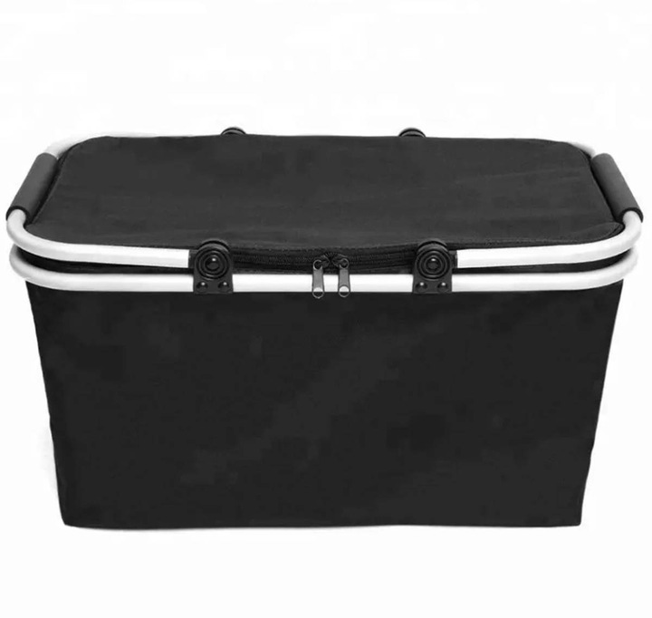 KOSZ PIKNIKOWY TERMICZNY SKŁADANY TORBA TERMICZNA TURYSTYCZNA PIKNIK BIWAK