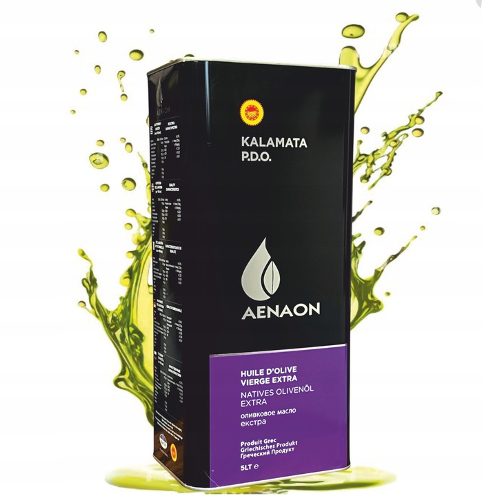 OLIWA Z OLIWEK EXTRA VIRGIN GRECKA KALAMATA P.D.O. 5l PUSZKA