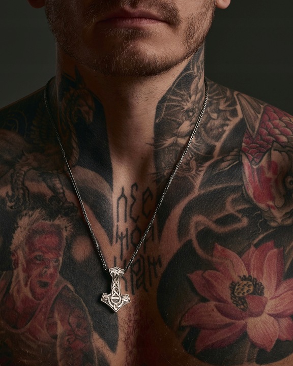 Srebrny łańcuszek - splot SPIGA 55