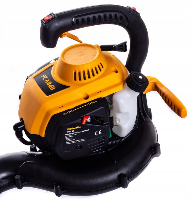 DMUCHAWA SPALINOWA OGRODOWA ODKURZACZ DO LIŚCI 45 L + OLEJ METALOWY NÓŻ