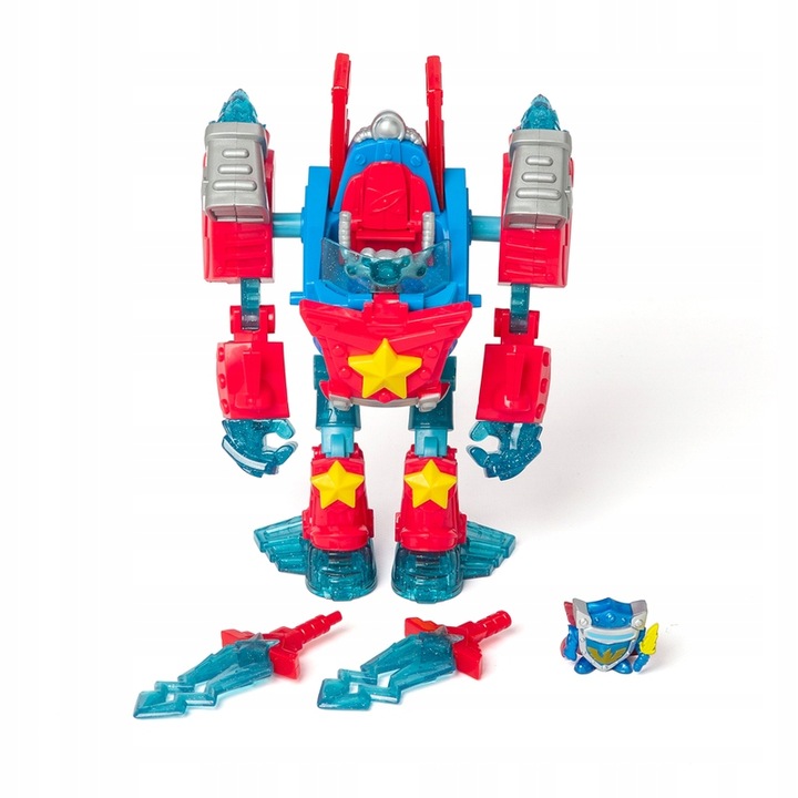 SuperThings Robot Pojazd Turbo Warrior Power Akcesoria Figurka Zings