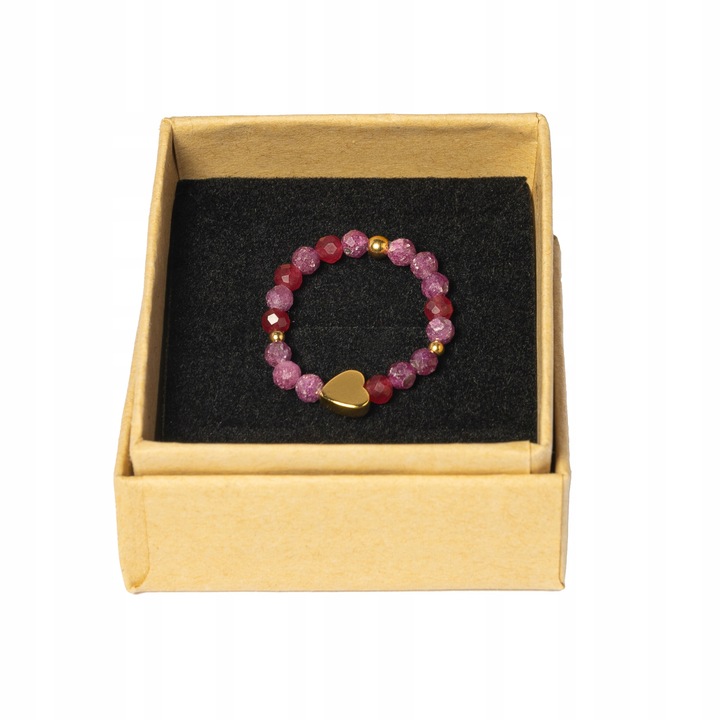 PIERŚCIONEK RUBIN - rozmiary - kamień naturalny - PREZENT Pasja