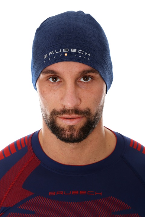 CZAPKA TERMOAKTYWNA WEŁNIANA MERINO BRUBECK L/XL
