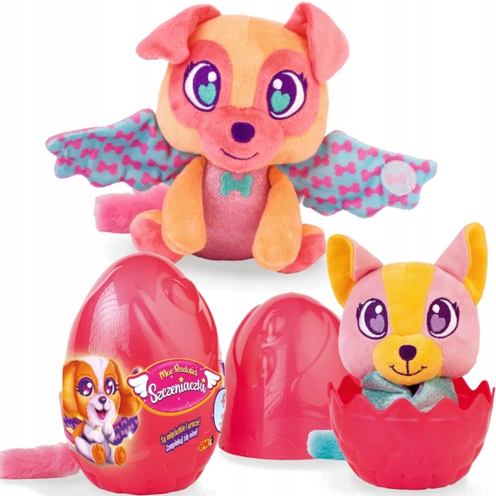 Maskotka Szczeniaczek Moc Radości Pluszak na rękę Jajko Niespodzianka Epee