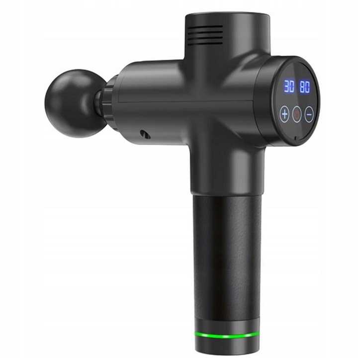 PISTOLET DO MASAŻU MASAŻER DO PLECÓW MIĘŚNI CIAŁA Z WYŚWIETLACZEM LCD
