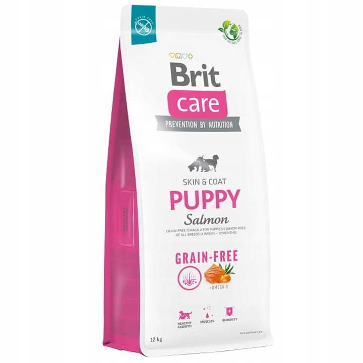 BRIT CARE Dog Grain-free Puppy Salmon 12kg