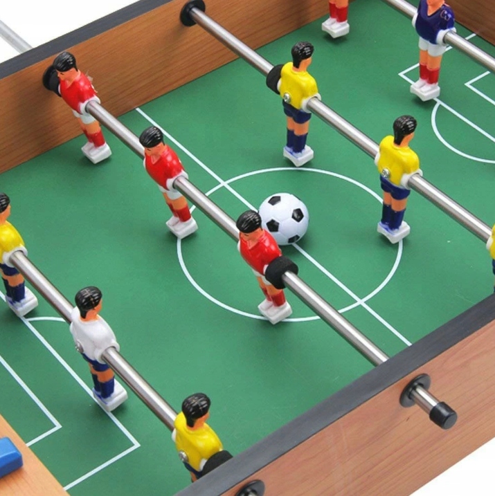 PIŁKARZYKI STOŁOWE DUŻE DREWNIANE GRA W PIŁKA NOŻNA Stół do PIŁKARZYKÓW