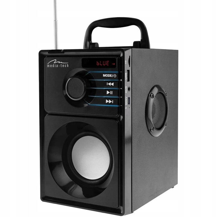 Głośnik BEZPRZEWODOWY BLUETOOTH 5.1+ EDR BOOMBOX 600W PMPO FM MP3 pilot
