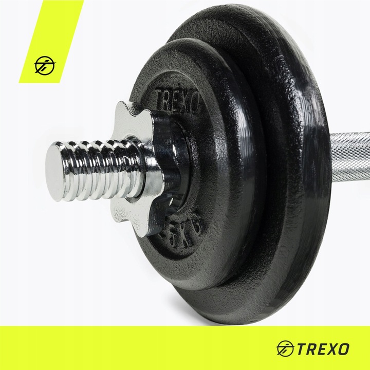 HANTLE ŻELIWNE REGULOWANE 2 x 10KG ZESTAW GRYFY