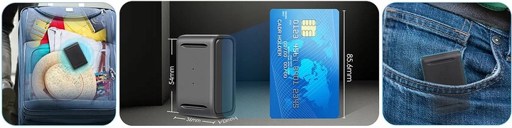 MINI LOKALIZATOR POJAZDU GPS PODSŁUCH ŚLEDZENIE MOCNY MAGNES BEZ ABONAMENTU