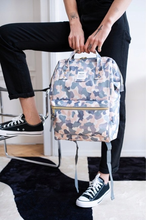 Plecak Himawari No. 8 Multi M - multikolor | damski, miejski tr23090