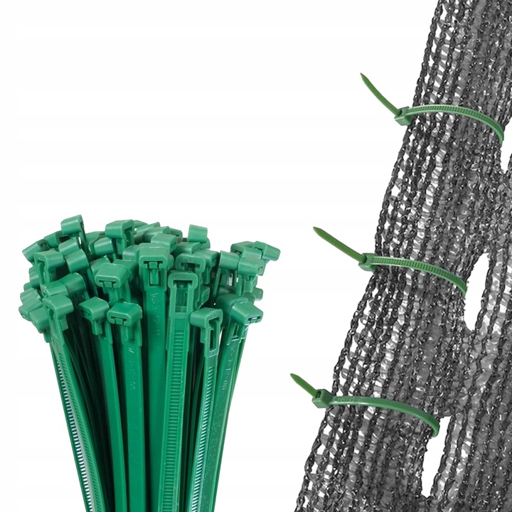 SIATKA CIENIUJĄCA 90% MASKUJĄCA MATA OSŁONOWA NA OGRODZENIE PŁOT 1,5x25m UV