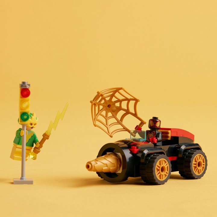 LEGO SPIDEY 10792 SAMOCHÓD SPIDERMANA POJAZD WIERTŁOWY AUTO I ELECTRO 4+