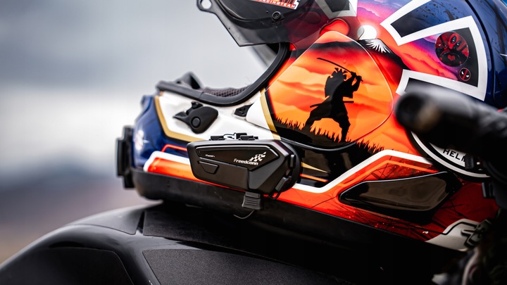 INTERKOM MOTOCYKLOWY FREEDCONN FX PRO V2 EU TRYB MESH 6 OSÓB DŹWIĘK HI-RES