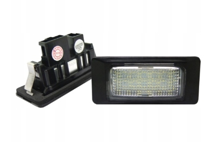 AUDI VOLKSWAGEN LAMPKI OŚWIETLENIA TABLICY REJESTRACYJNEJ A1 A6 A7 TT B6 B7