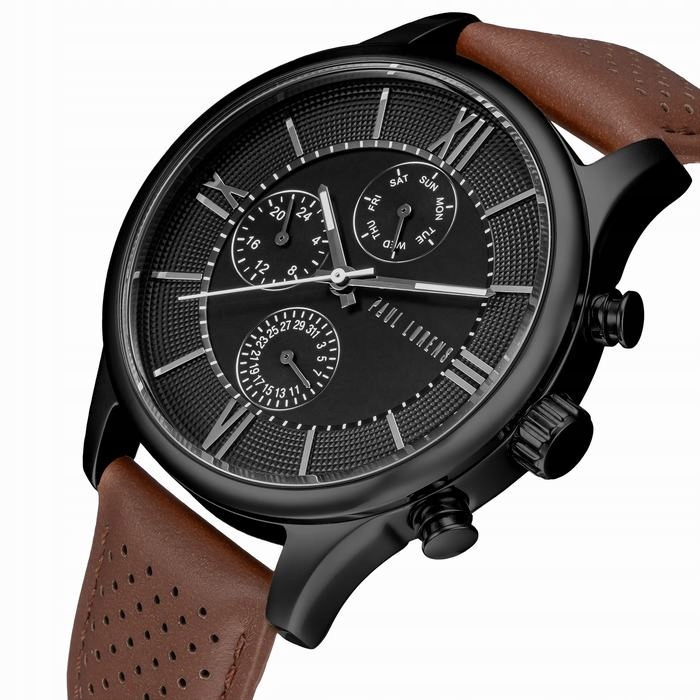 Zegarek męski Paul Lorens SAVRESE z multi-datownikiem DLA TATY-grawer