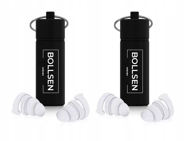 2x BOLLSEN Life+ Zatyczki do uszu do spania