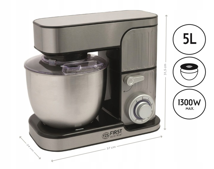 Robot kuchenny planetarny 1300 W First Austria