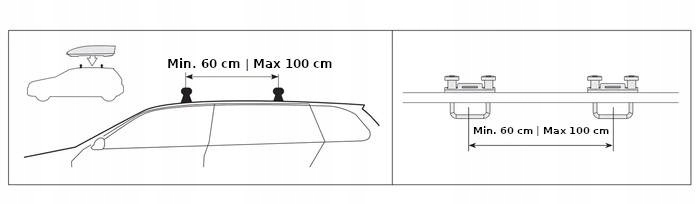 BAGAŻNIK DACHOWY BOX KUFER NA DACH HAKR MAGIC 450L 220x80x40 cm