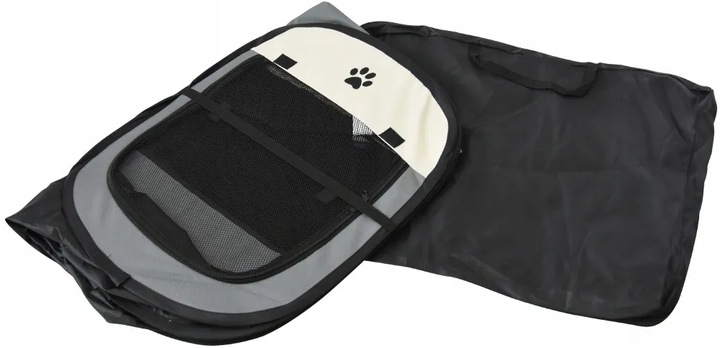 DUŻY SKŁADANY KOJEC ZAGRODA LEGOWISKO KLATKA DLA PSA KOTA SZCZENIĄT 125 XXL