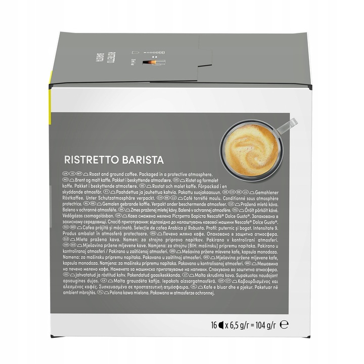 Kapsułki kawa espresso Nescafe Dolce Gusto 4+2