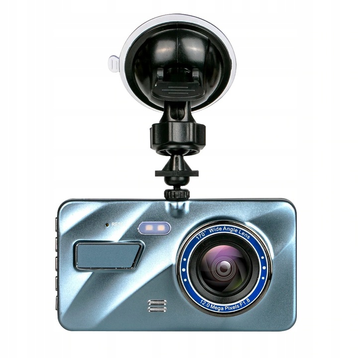 WIDEOREJESTRATOR JAZDY DOTYKOWY PRZÓD TYŁ MENU PL