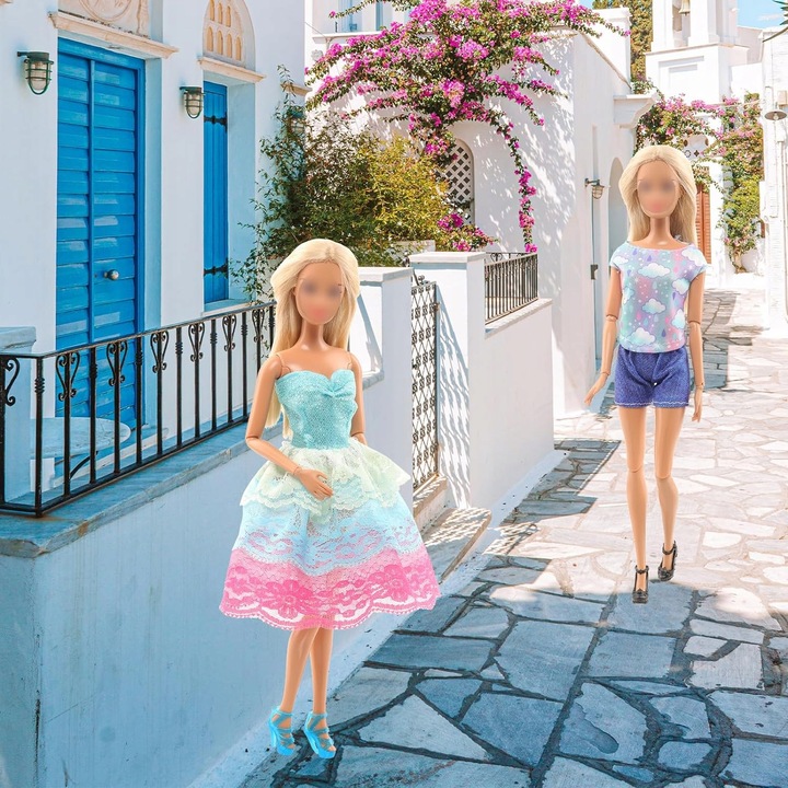 ZESTAW XL UBRANIA DLA LALEK SUKNIE BALOWE AKCESORIA PREZENT DLA DZIECKA