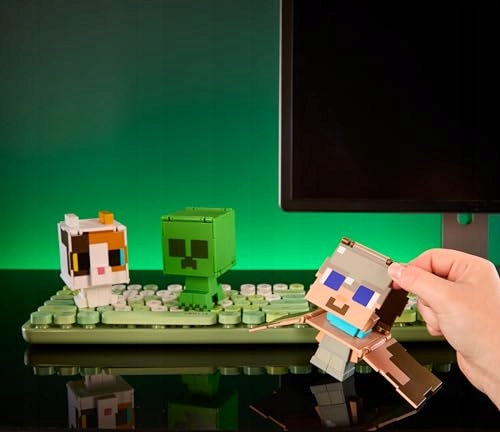 Figurka MATTEL Minecraft Creeper z transformacją 2w1 HTL46