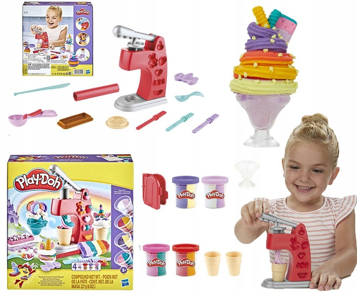 Zestaw Play-Doh Magiczne mrożone smakołyki F3614
