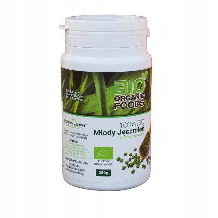 BIO Młody Jęczmień 280g TABLETKI suplement diety